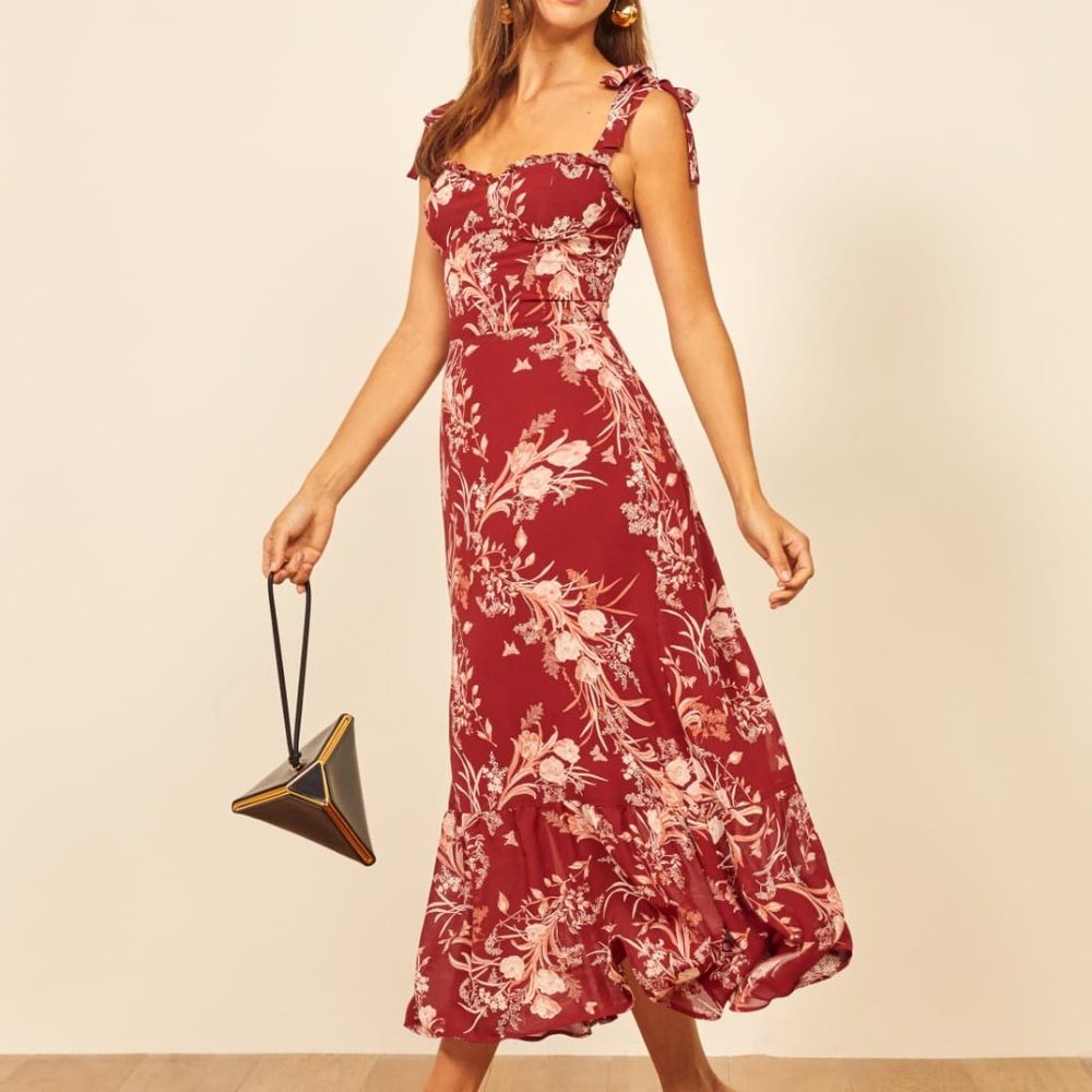 NWT Reformation Nikita Dress Juliette
